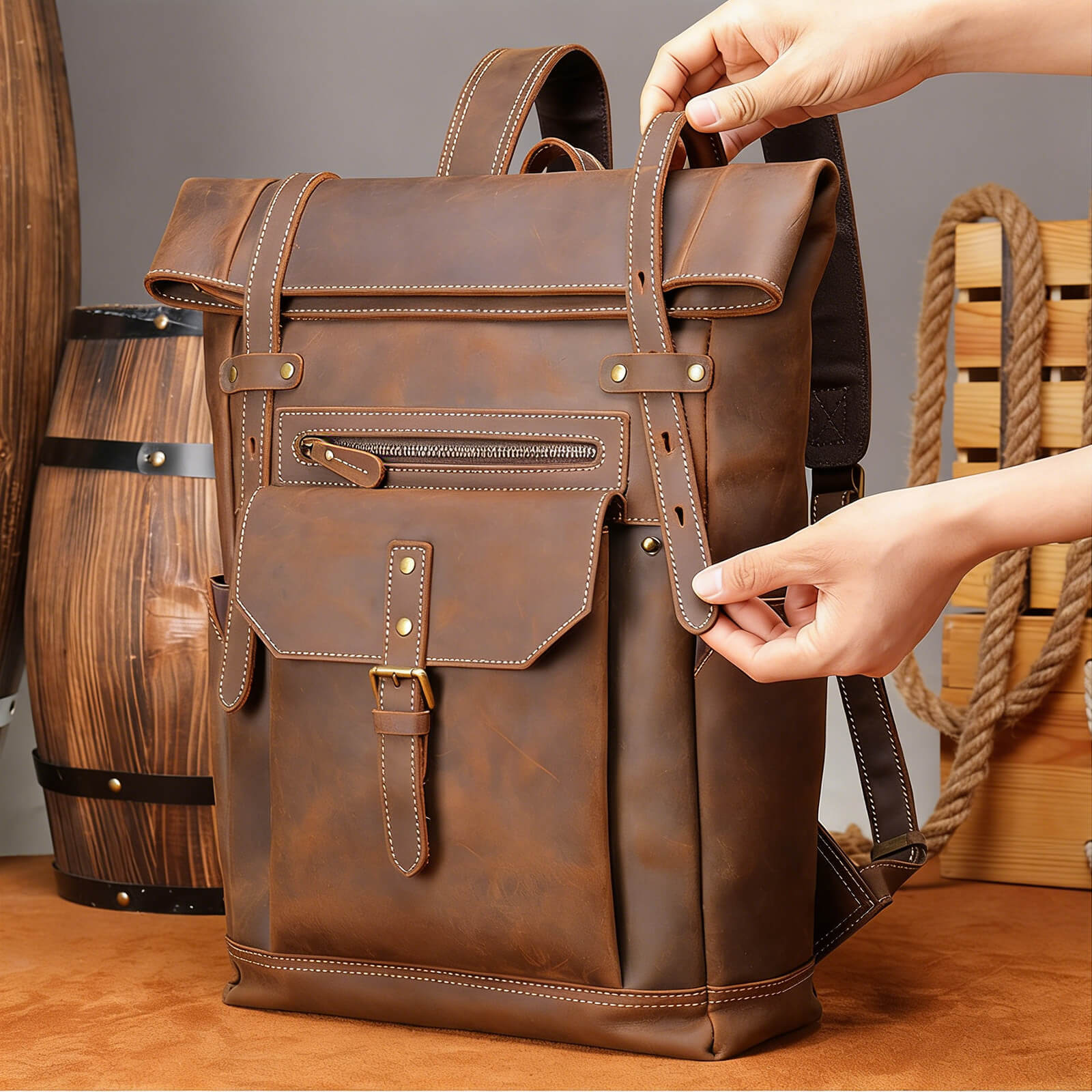 Professional Leather Business Bag