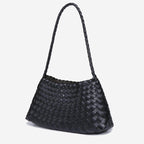 Woven Underarm Bag with Purse
