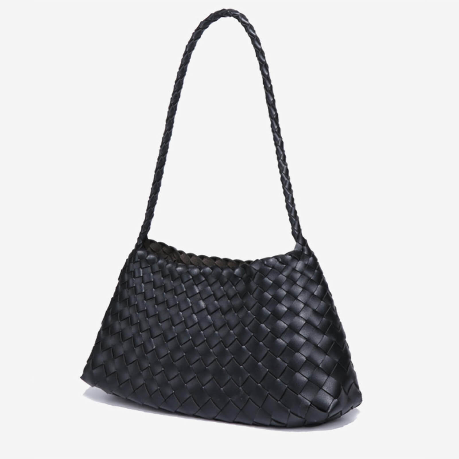 Woven Underarm Bag with Purse