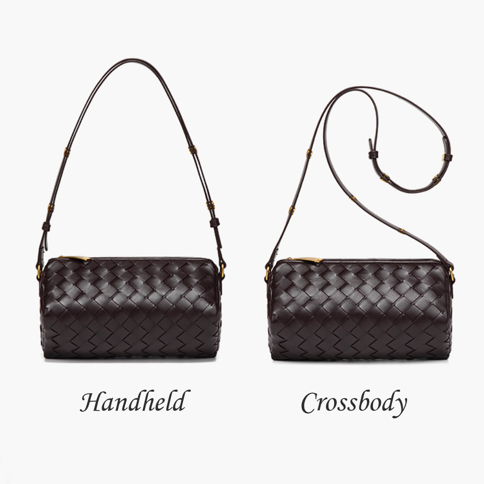 aesthetic woven designer bag