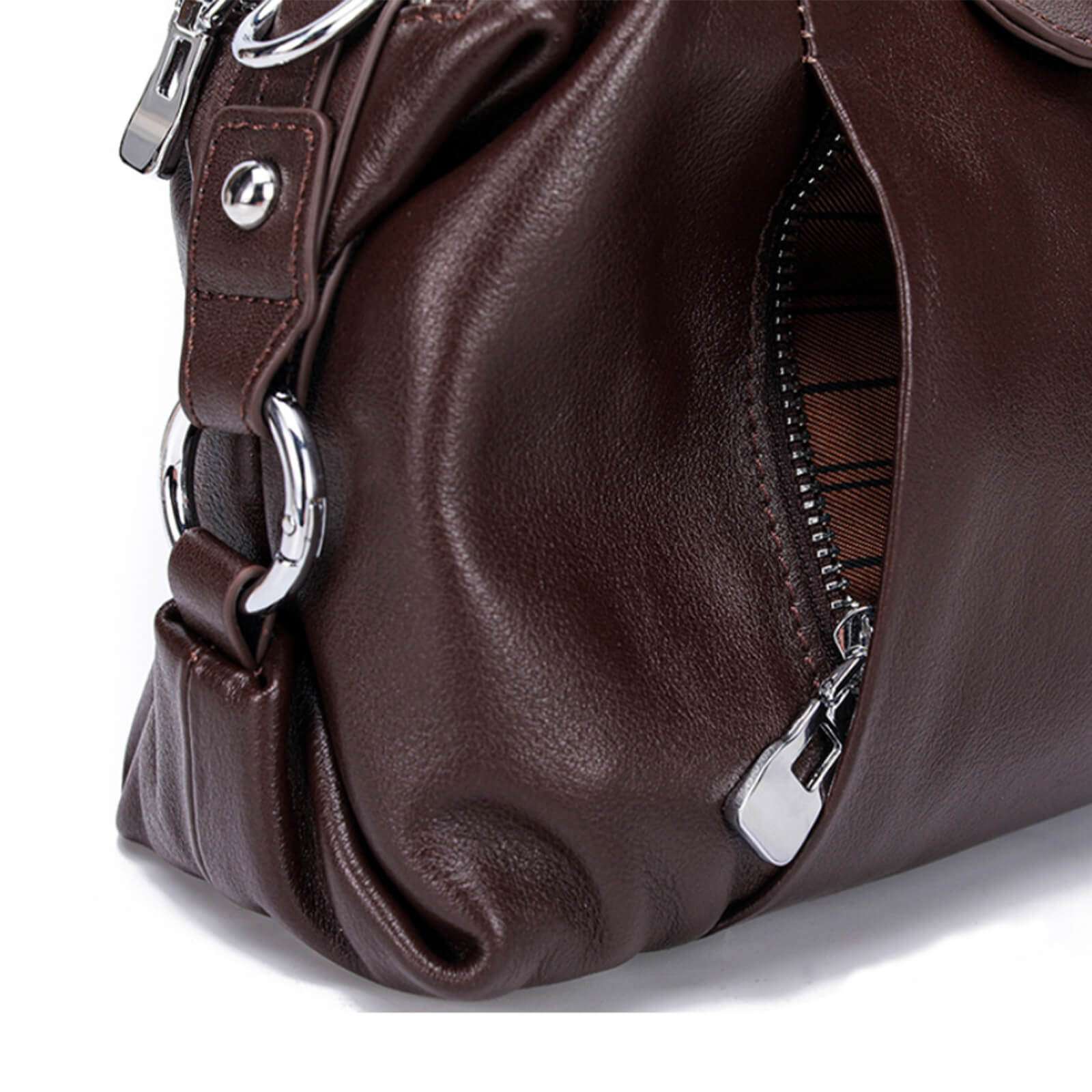 best small leather bag for work and weekend