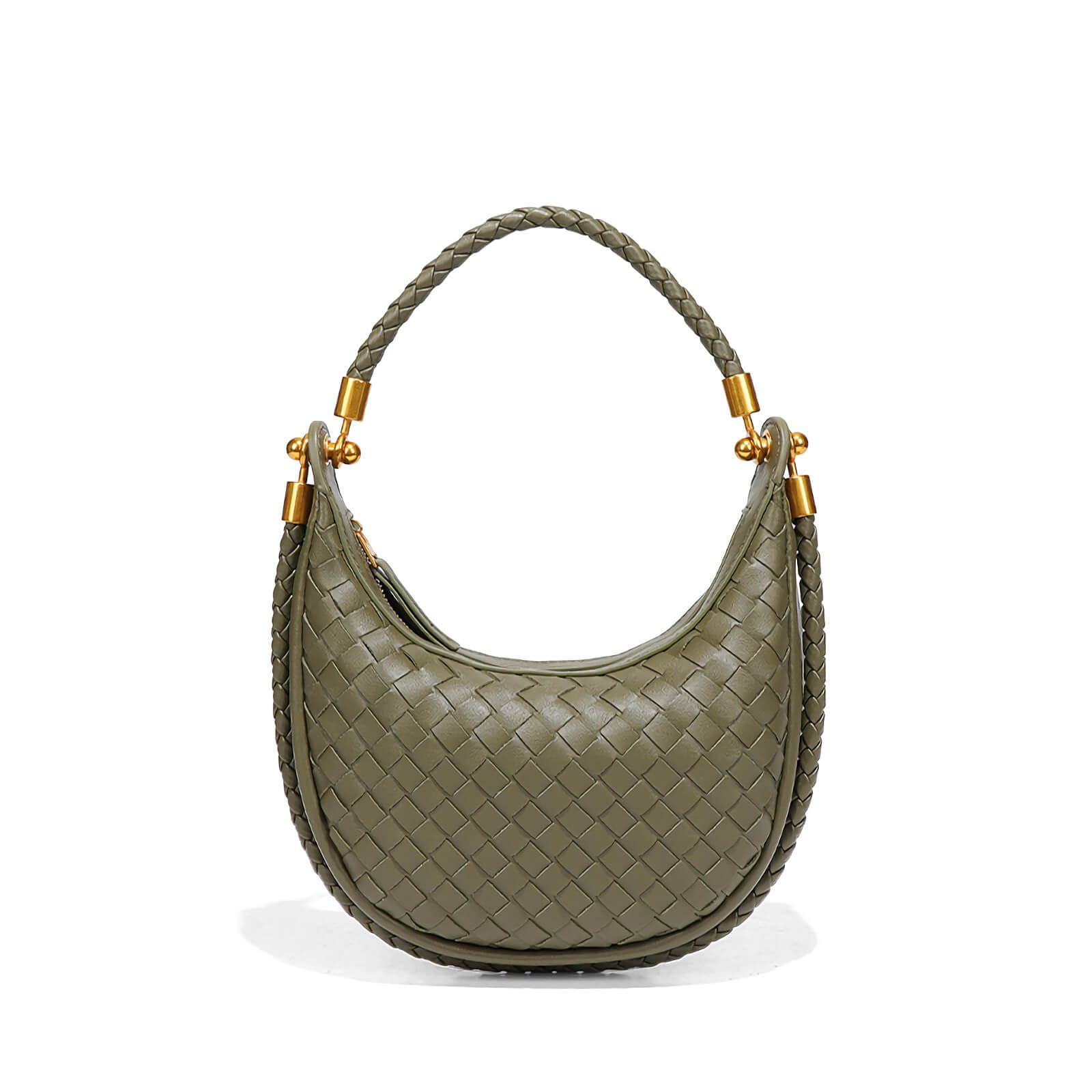 braided woven shoulder bag