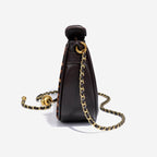 designer crescent purse