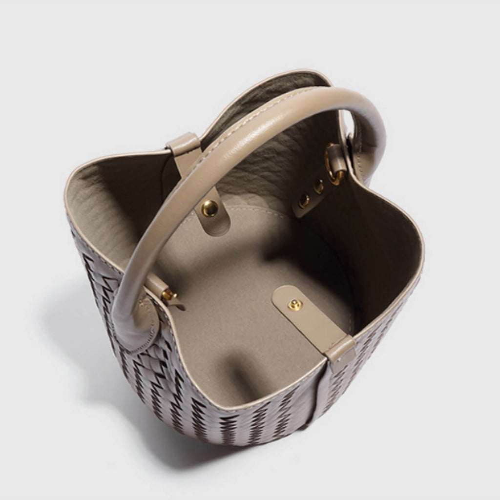 designer style bucket bag