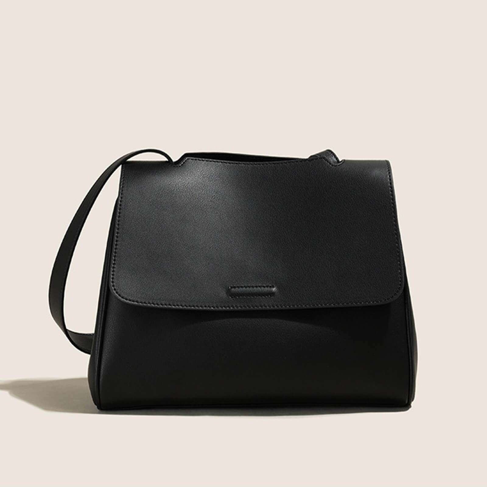 classic design leather tote spacious