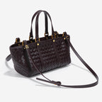 elegant woven crossbody