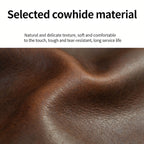 Man Carrying Leather Overnight Bag as a Crossbody Bag