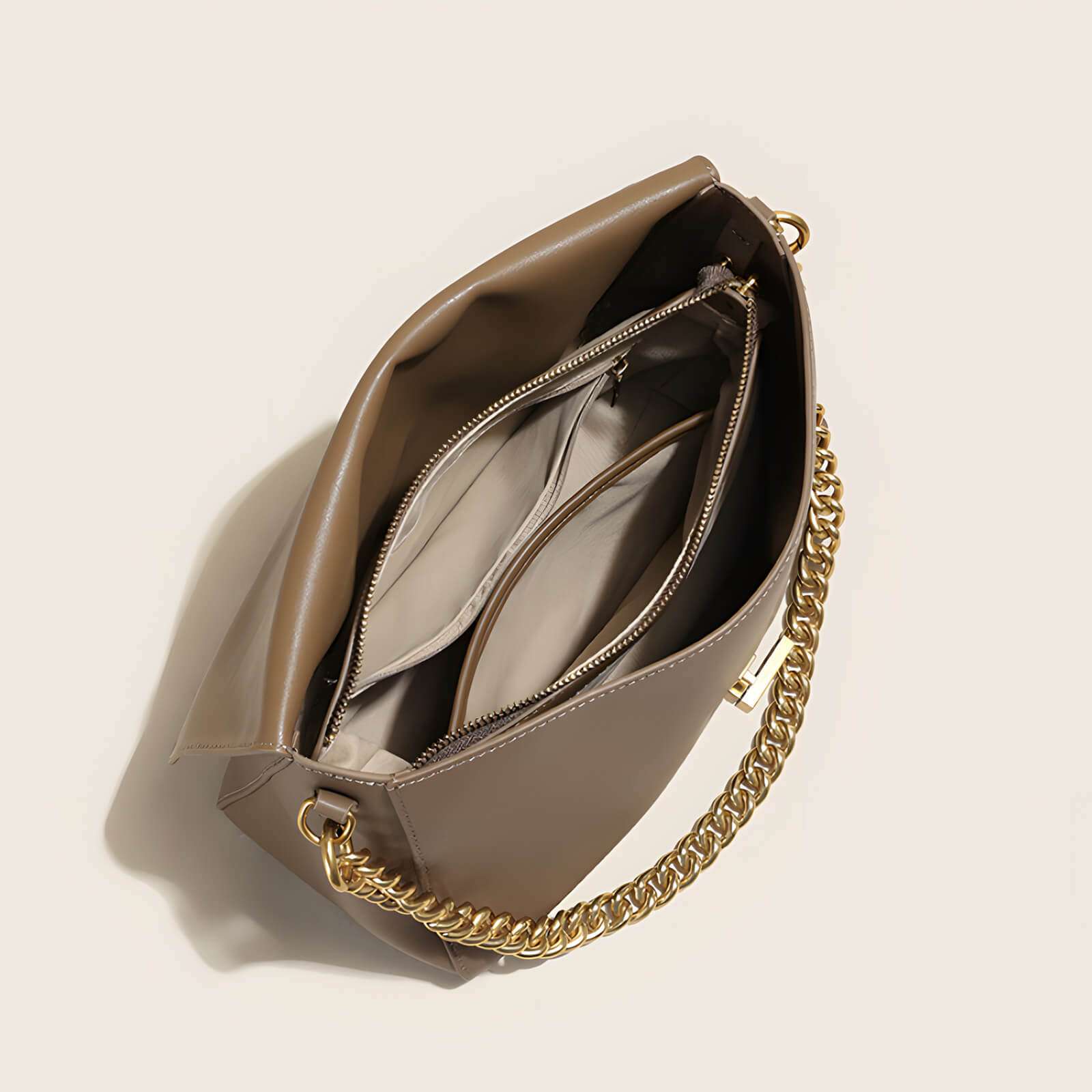 high capacity leather bag for commuting