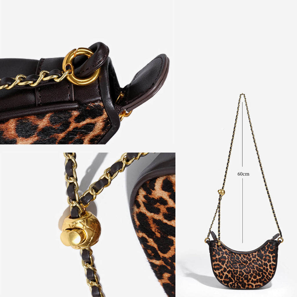 leopard handbag for women