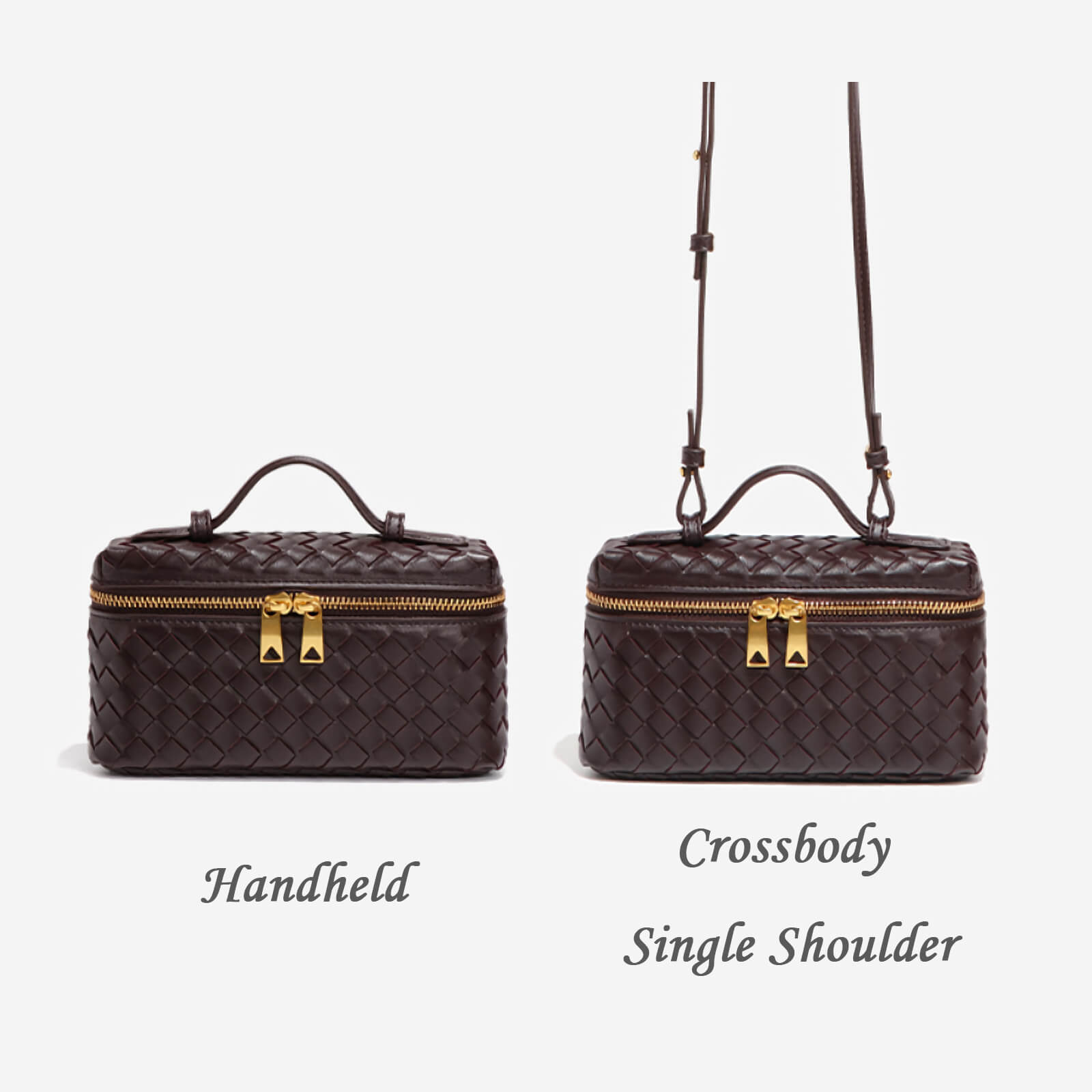 mini woven crossbody bag