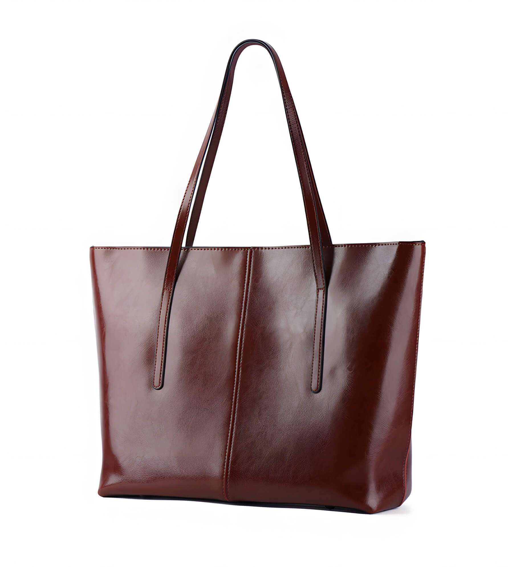high quality leather weekender bag 