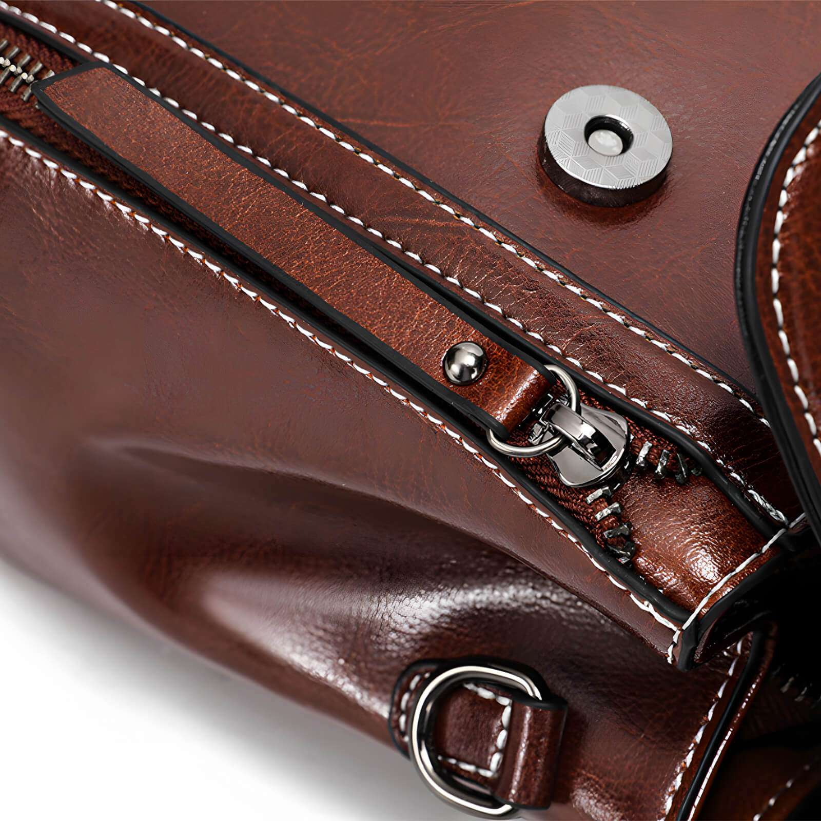 compact leather crossbody for phone wallet