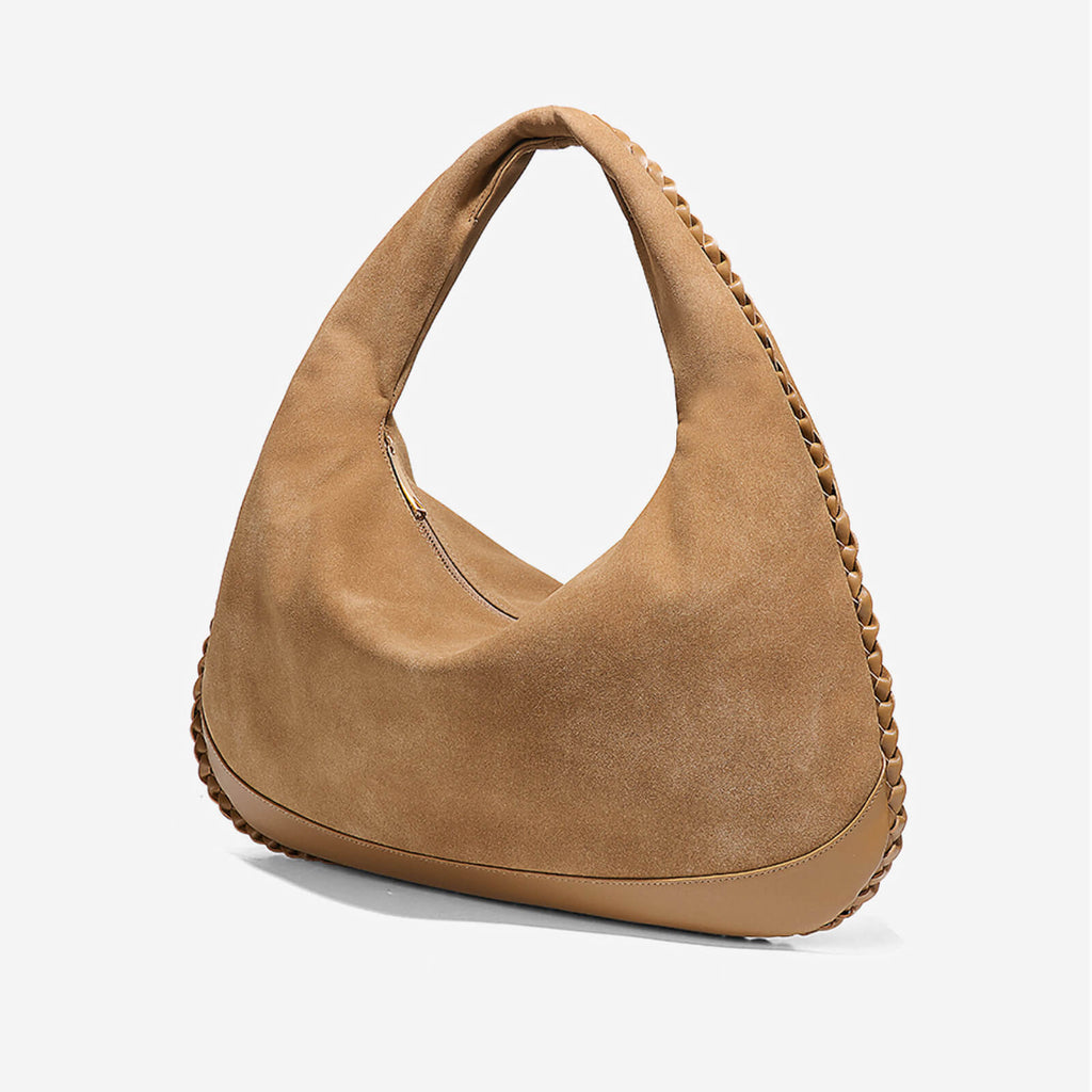 suede shoulder bag for women