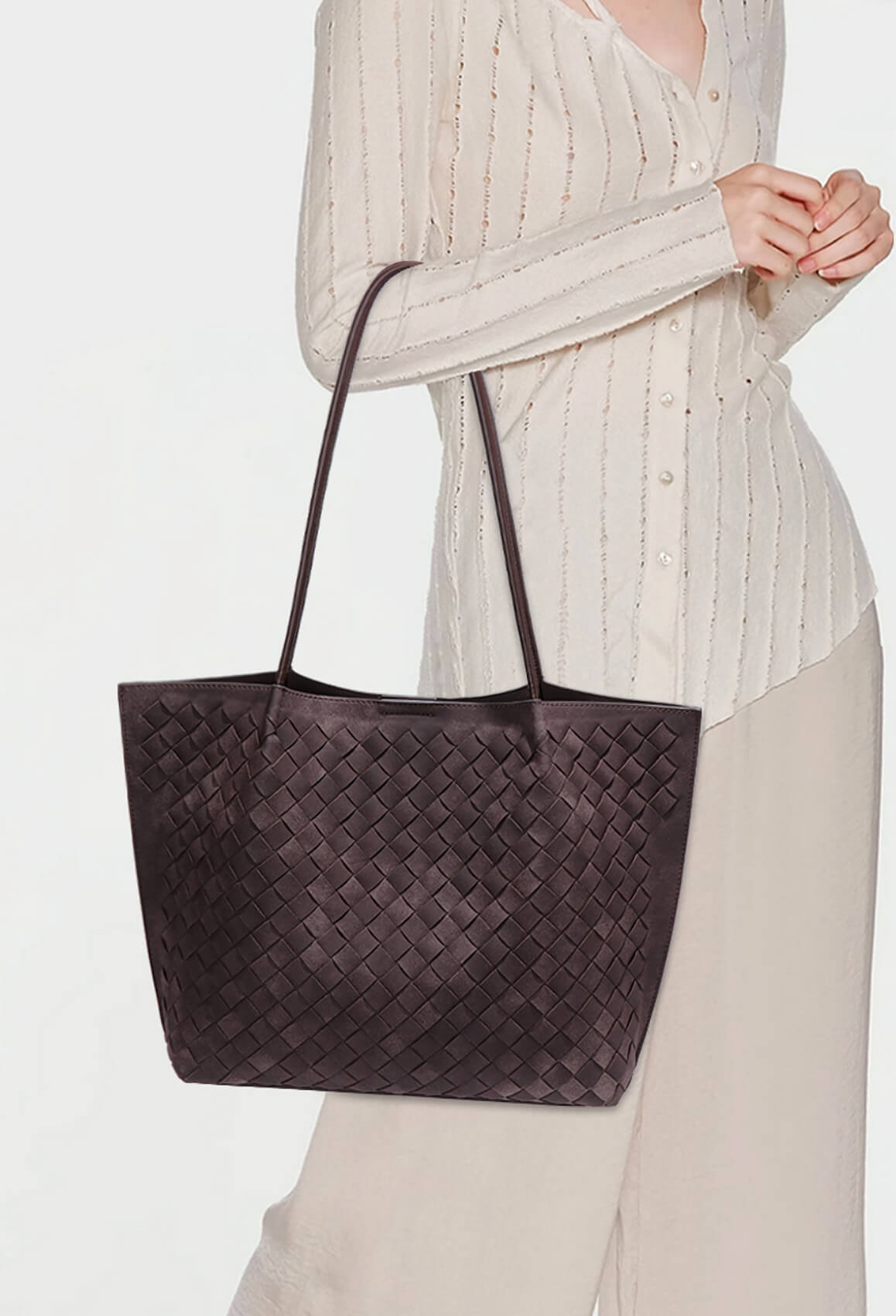 travel tote bag with pouch