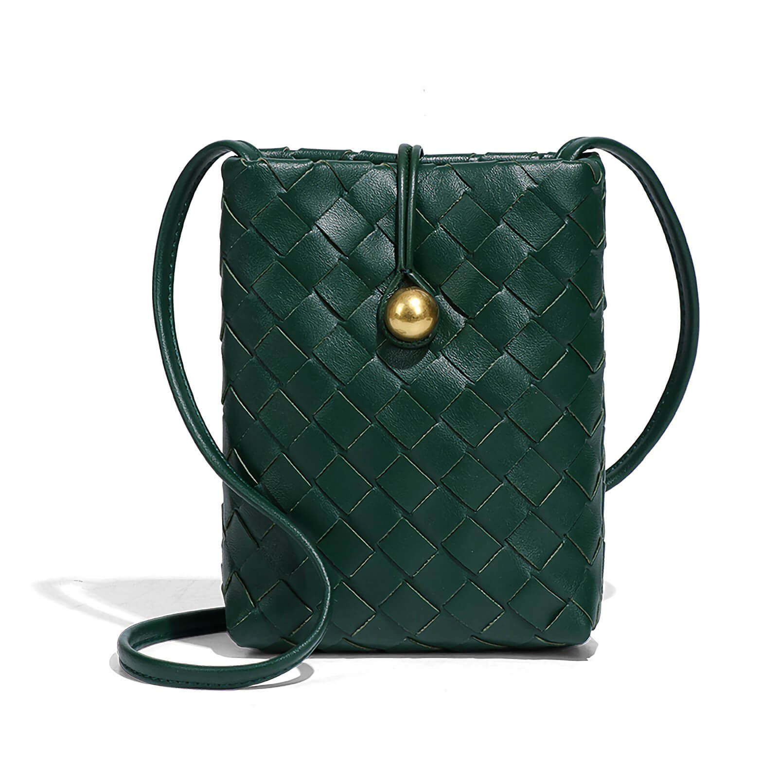 vegan leather phone bag