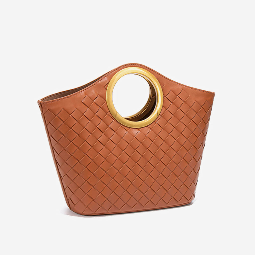 vintage inspired woven purse