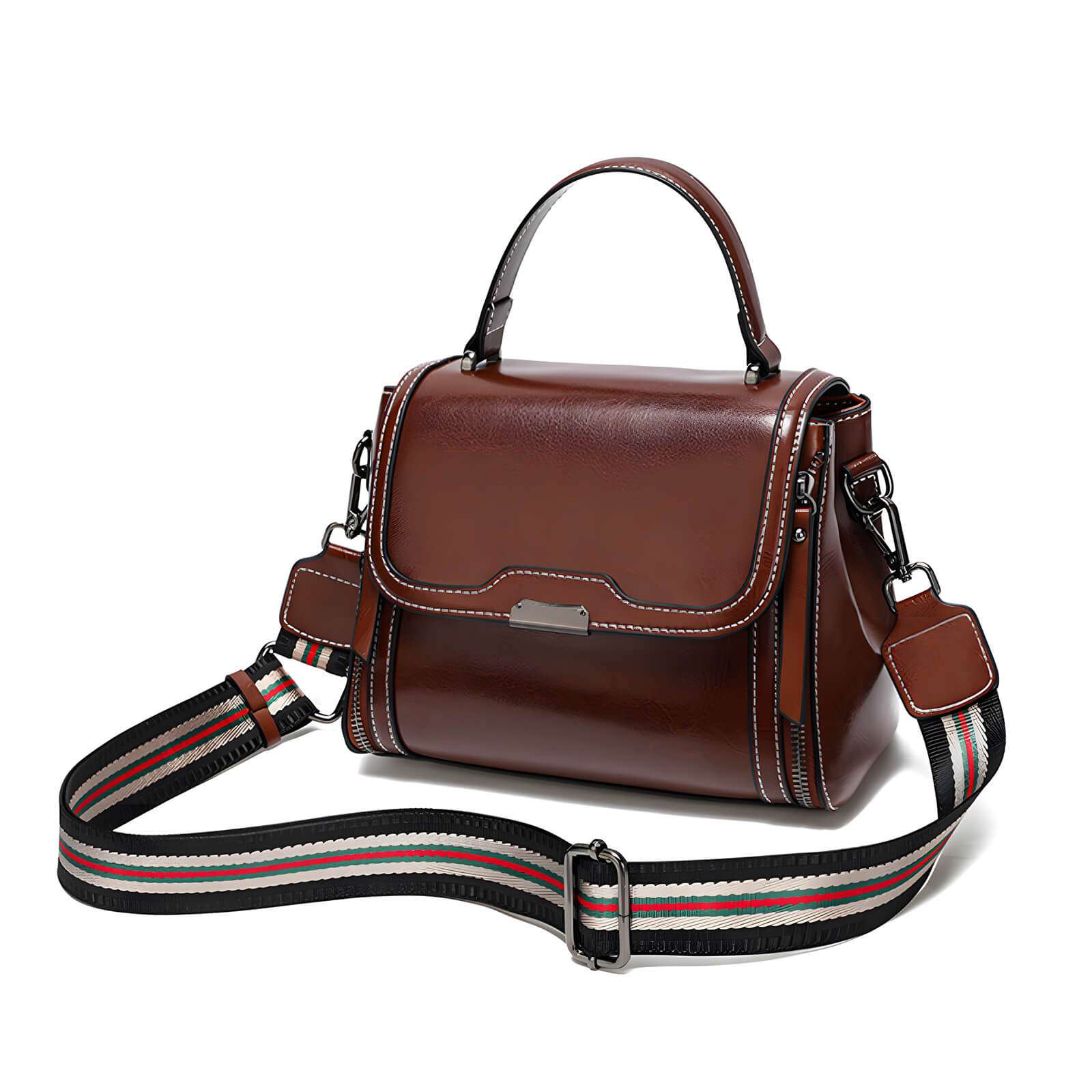 minimalist leather bag small capacity