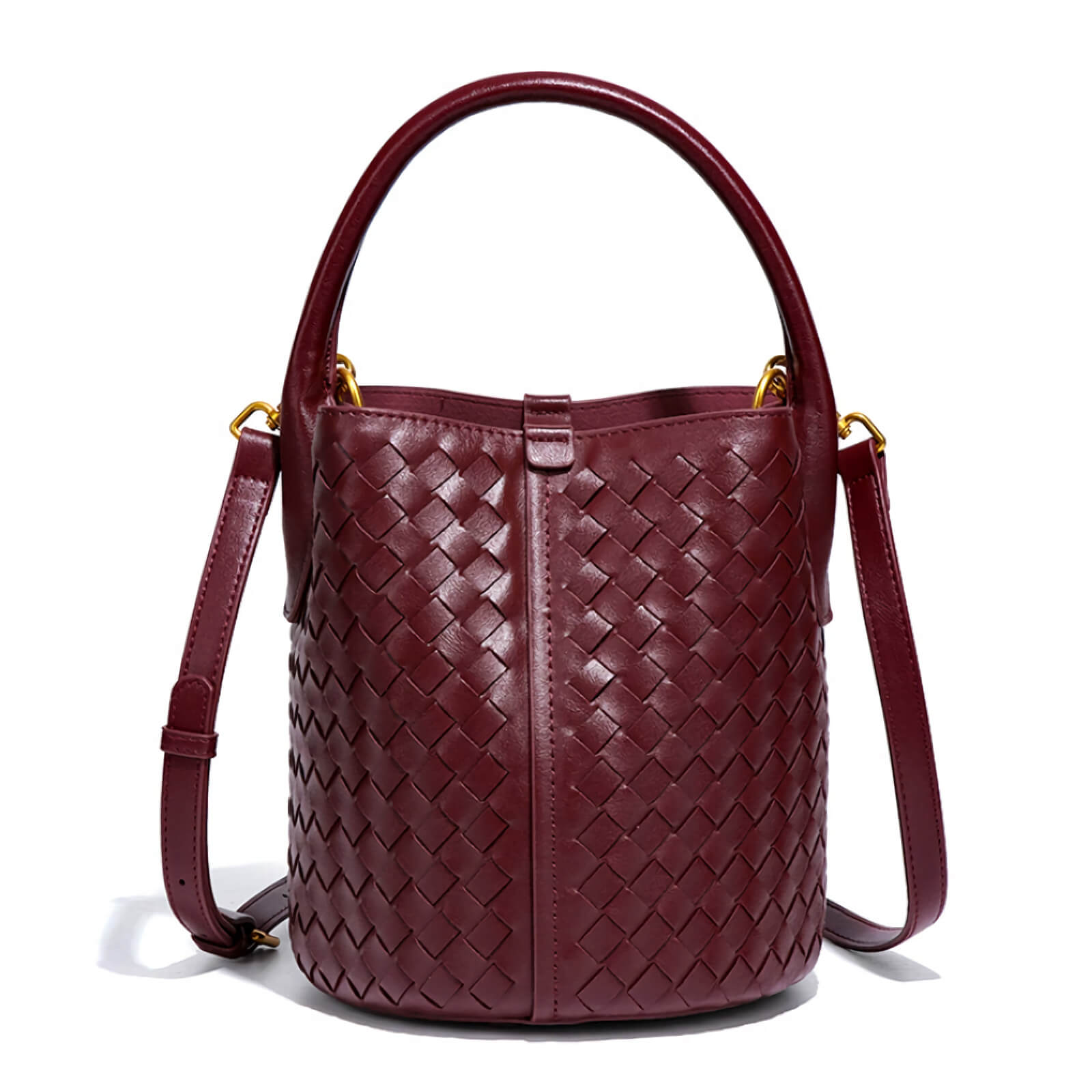 woven texture handbag