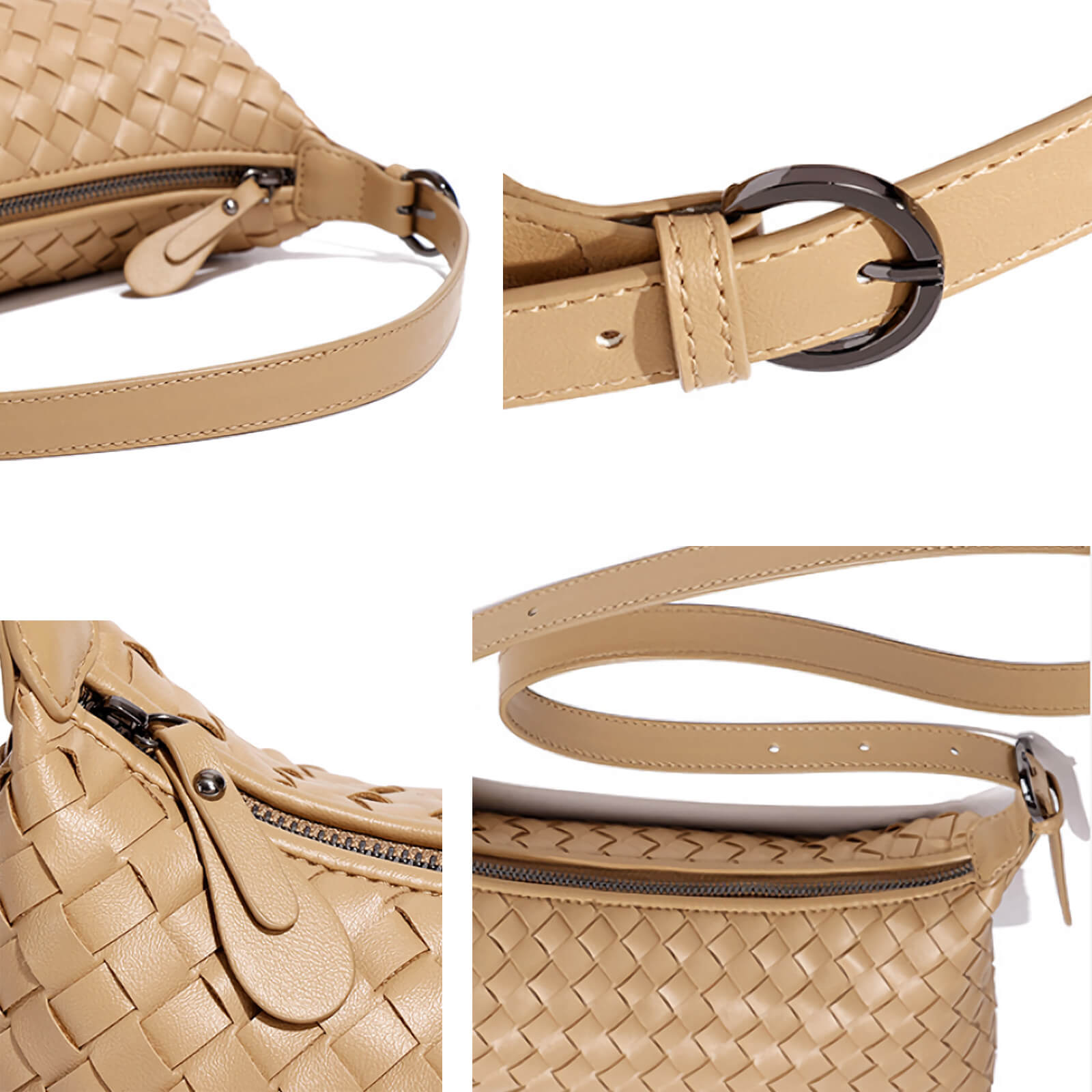 woven top handle bag